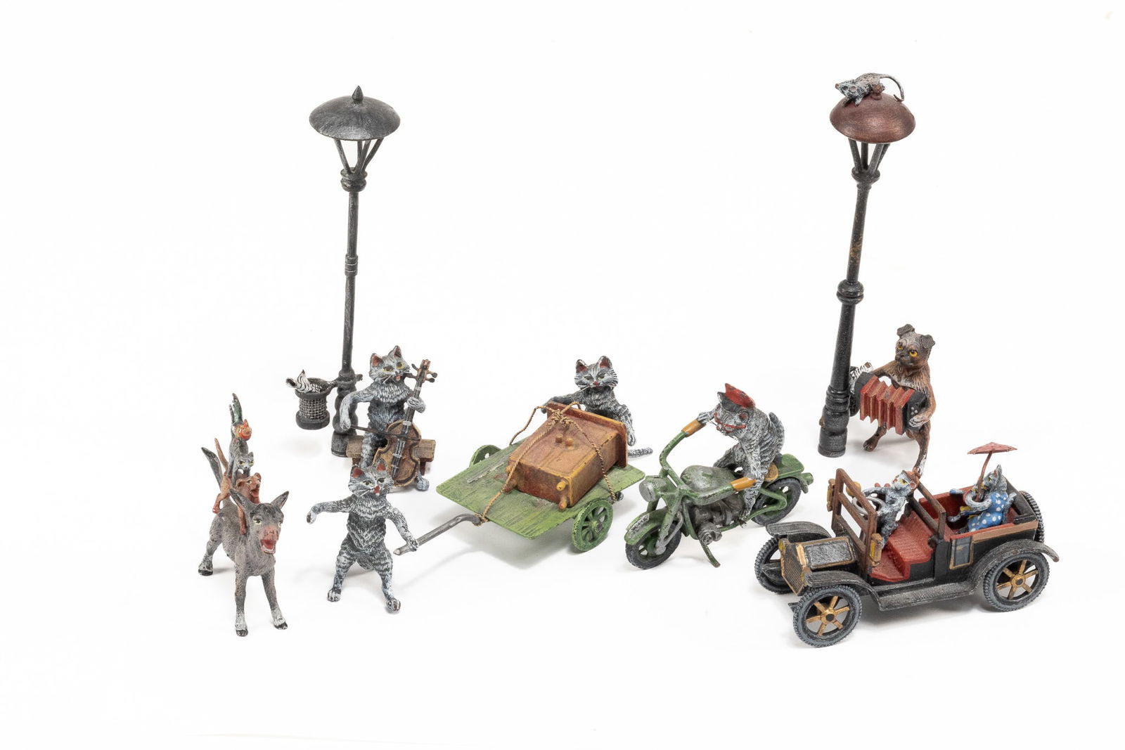 Vienna Austria Bronze Street Cats (1 of 6)