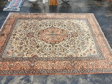 Antique Persian Tabriz Wool Palace Rug