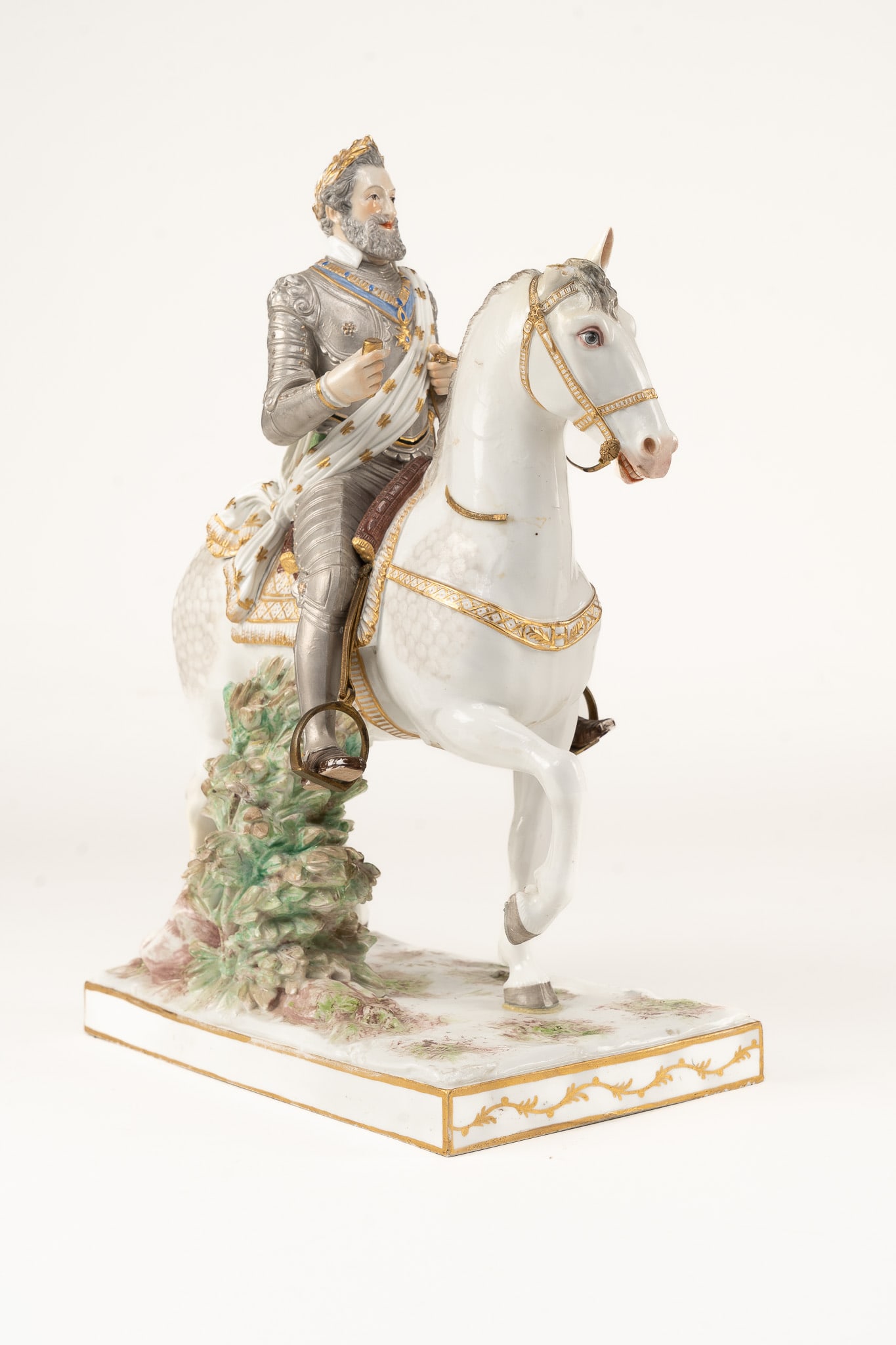 Meissen Porcelain Horse and Rider Figure (1 of 5)