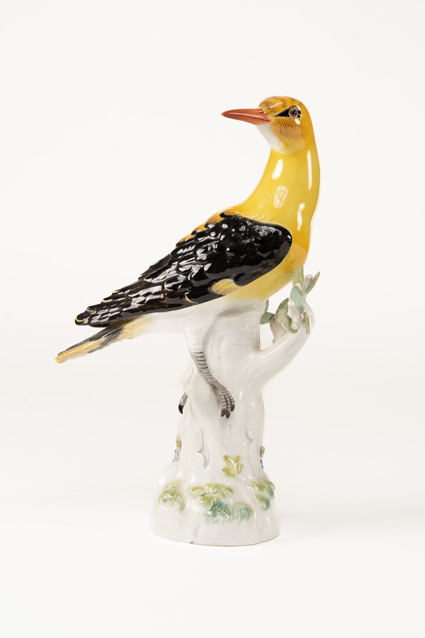 Meissen Porcelain Painted Yellow Bird (1 of 1)