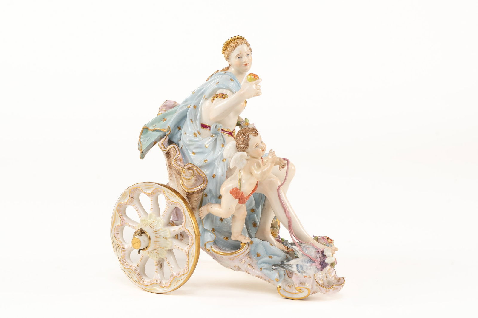 Meissen Porcelain Venus and Cupid in a Chariot (1 of 4)