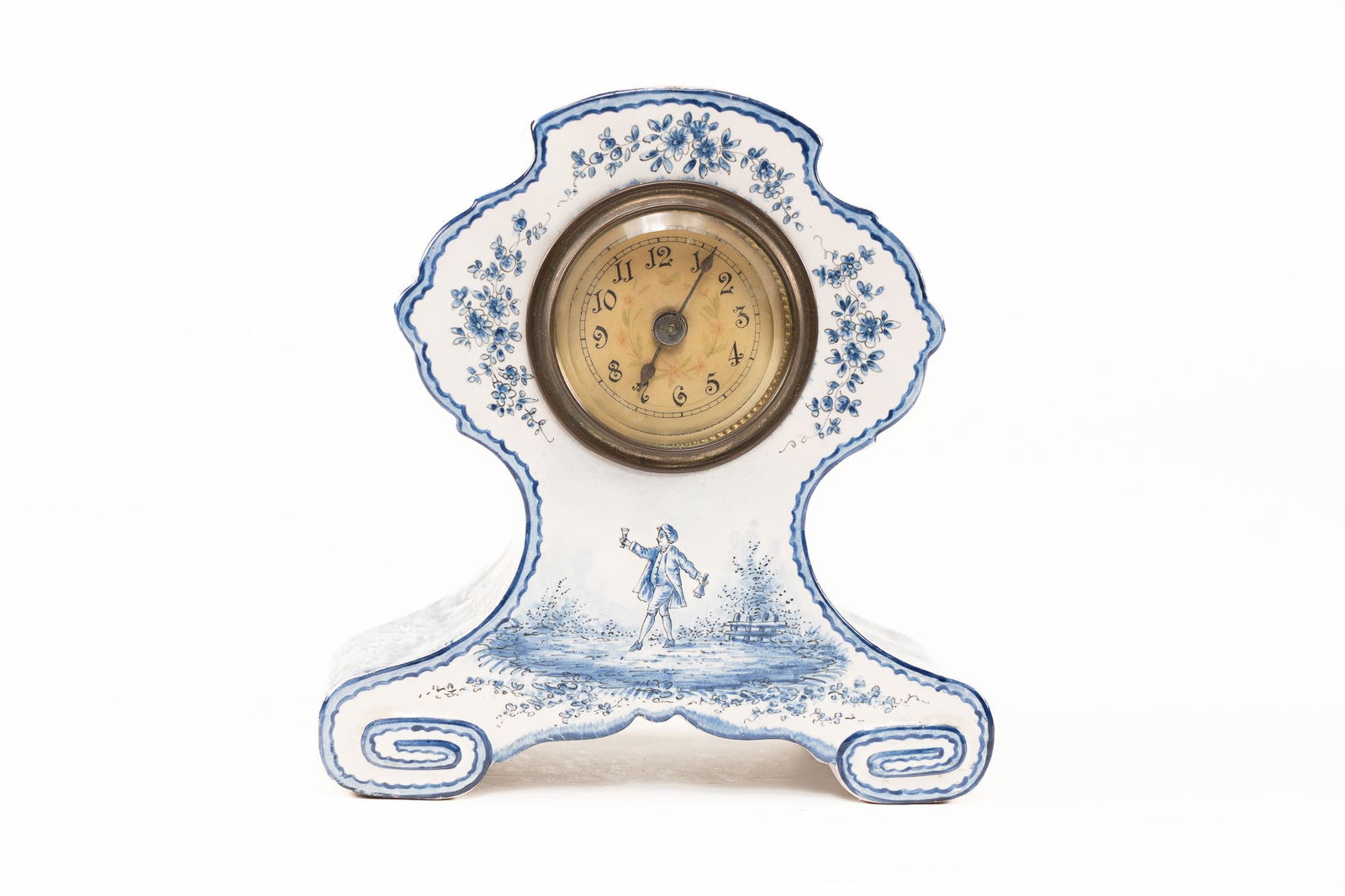 French Faience Alcide Chaumeil Clock (1 of 3)
