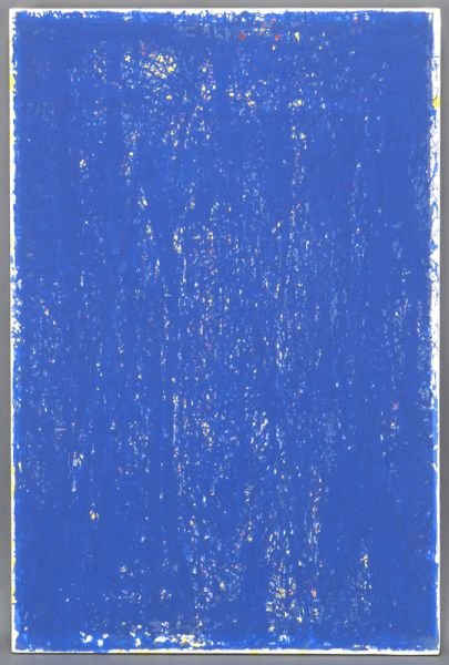 Angus Fairhurst, "Underdone/Overdone painting No.: Angus Fairhurst, "Underdone/Overdone painting No. 30" acrylic and silkscreen on panel, 1998. Unsigned. With label verso "The Atara Collection, Israel, Acq. No. A-6140". Panel: 35.5''H x 23.5''W. Prove