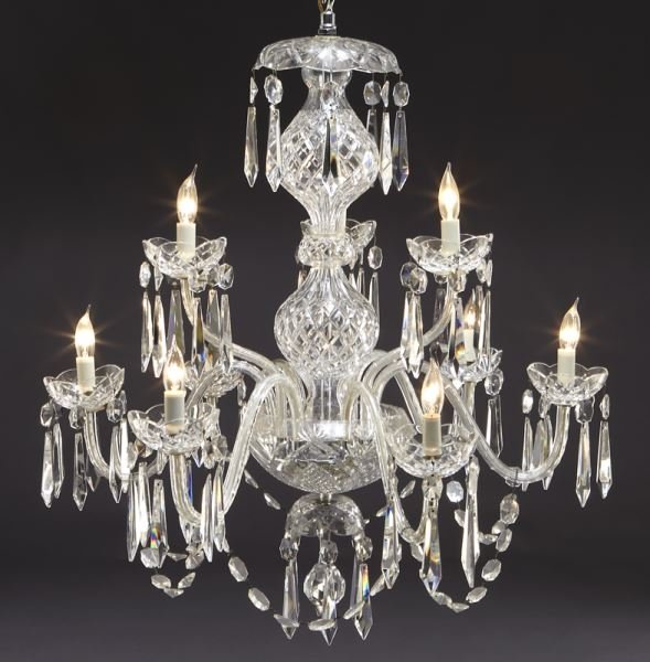 Waterford Crystal 9 Light "cranmore" Chandelier