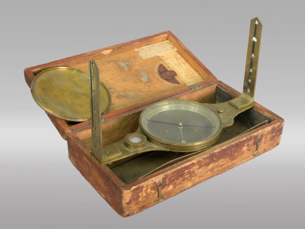 43 Wm J Young Surveyor S Vernier Compass - 