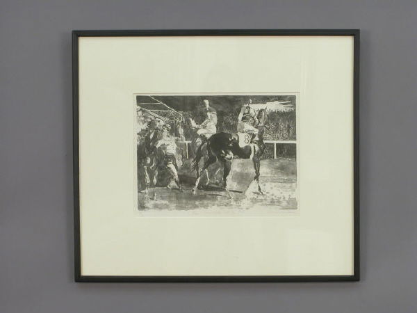 Signed Randall Davey (LR) lithograph: titled "Two Year Olds at the Gate". The edition number is 48/50 as listed on the print. Randall Davey was born in East Orange, New Jersey in 1887 and passed away in California in 1964. He is best know