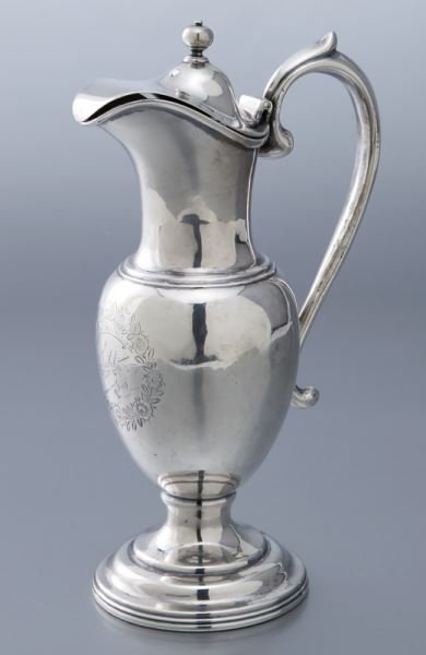 Gale & Hayden American silver ewer, (1 of 8)