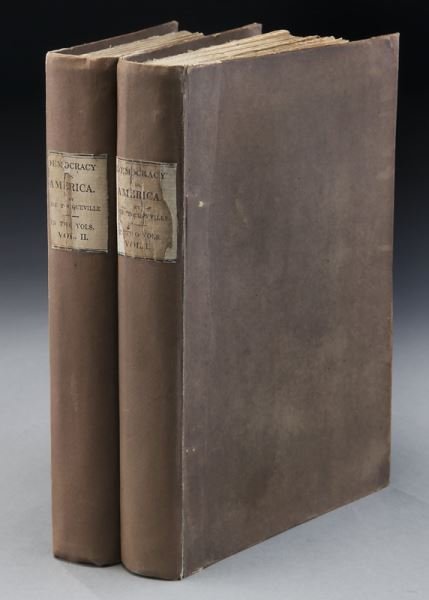 Democracy in America by Alexis de Tocqueville, (1 of 4)