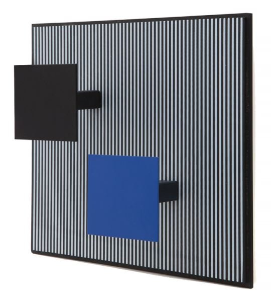 Jesús Rafael Soto, "Dos Cuadraditos" lacquered (1 of 6)