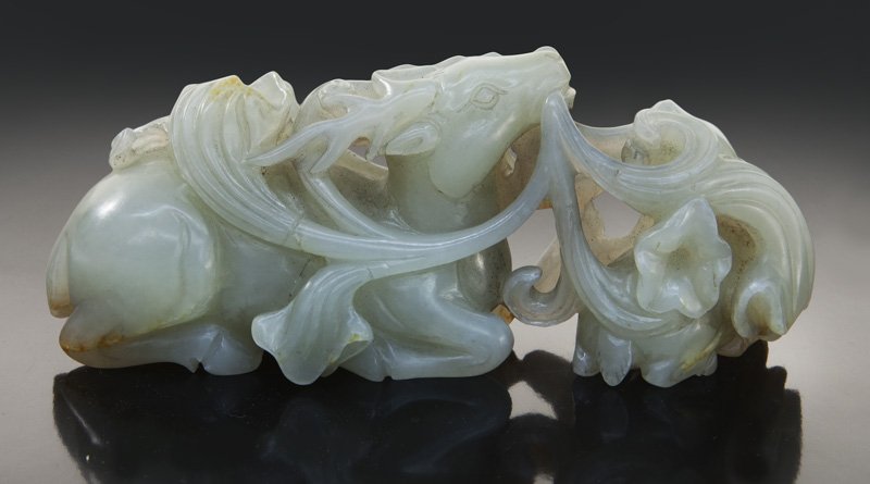 Qing Dynasty Chinese jade carving (1 of 3)