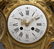 French Louis XV style gilt bronze mantel clock, - 7