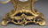French Louis XV style gilt bronze mantel clock, - 8
