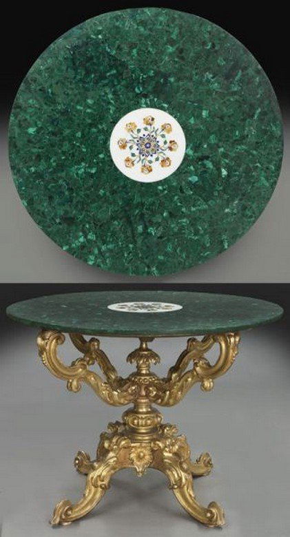 19th C. Italian carved and gilded table (1 of 8)