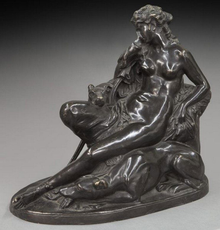 After Jean-Baptiste Clsinger, "Diane au repos (1 of 9)