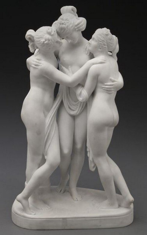 After Antonio Canova, "The Three Graces" Italian (1 of 7)