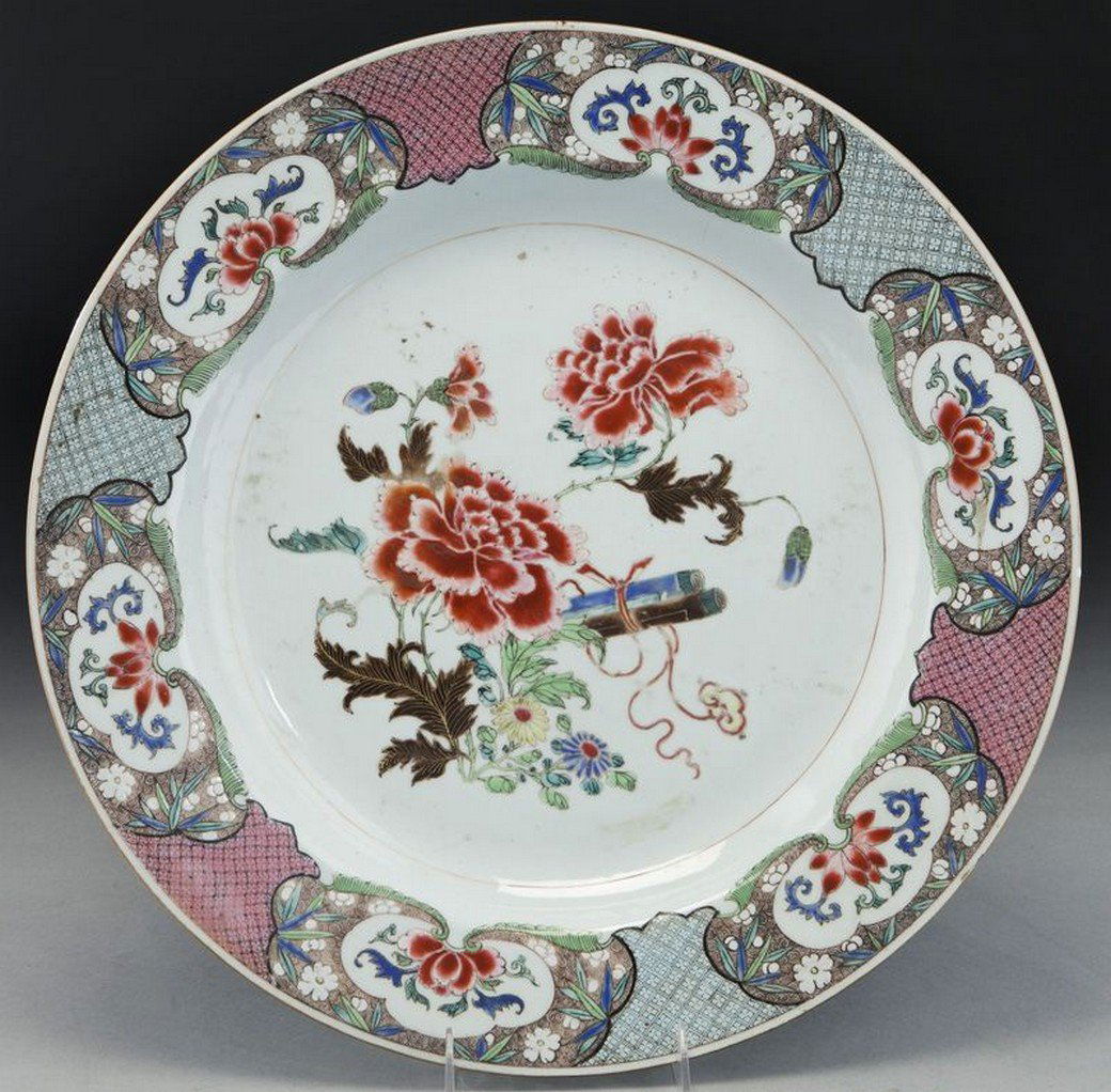 18th C. Chinese export charger (1 of 6)