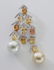 18K gold, South Sea pearl and diamond necklace - 3