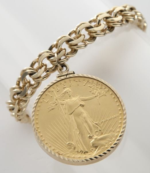 1986 Liberty $50 gold coin (1 of 5)