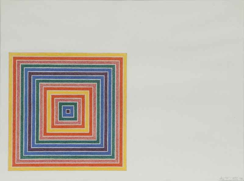 Frank Stella "Louisiana Lottery Co." color offset (1 of 5)