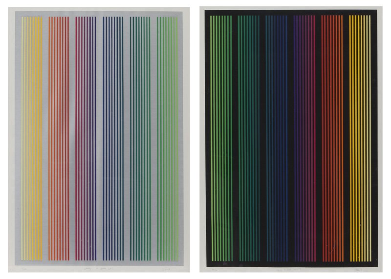 Unknown Artist "Homage to Morris Louis I & II (1 of 10)
