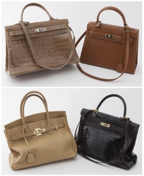 (4) Hermes style bags (1 of 5)