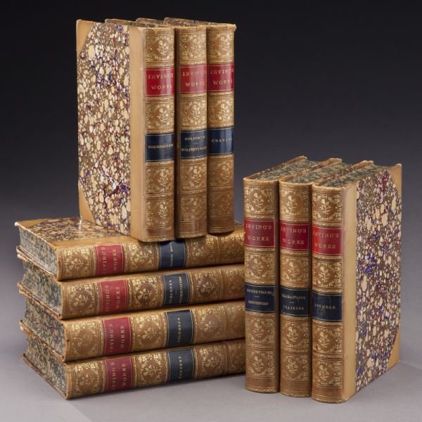 10 Volumes of The Works of Washington Irving, (1 of 4)