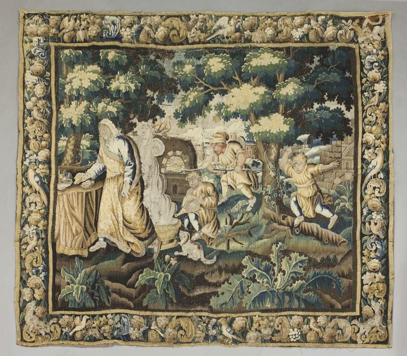 18th/19th C. Aubusson tapestry (1 of 6)