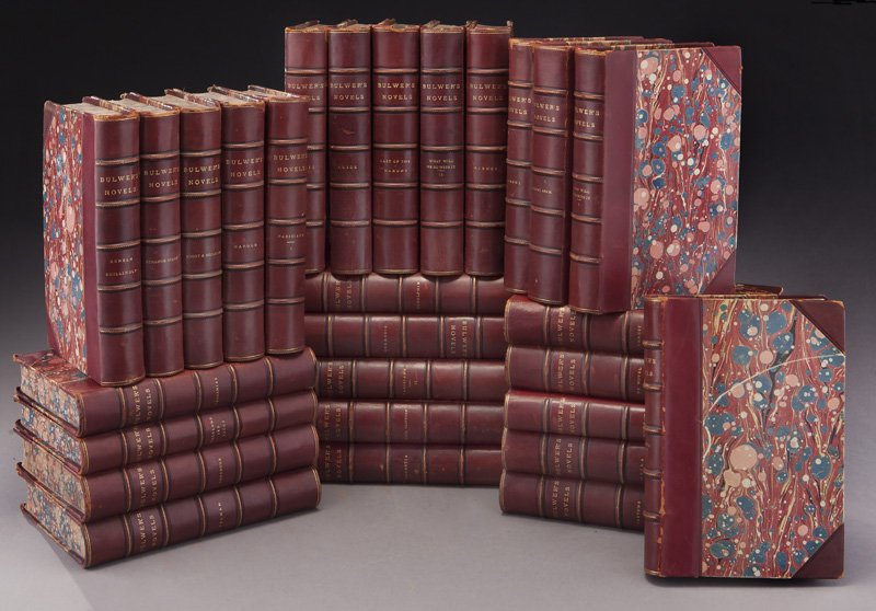 28 Volumes of Bulwer's Novels, (1 of 6)
