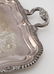 (2) Large English silverplate serving trays, - 3