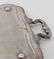 (2) Large English silverplate serving trays, - 4