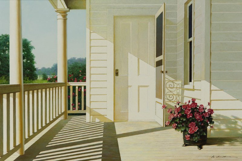 Zhen-Huan Lu "Sunny Day" oil on canvas, 1996. (1 of 6)