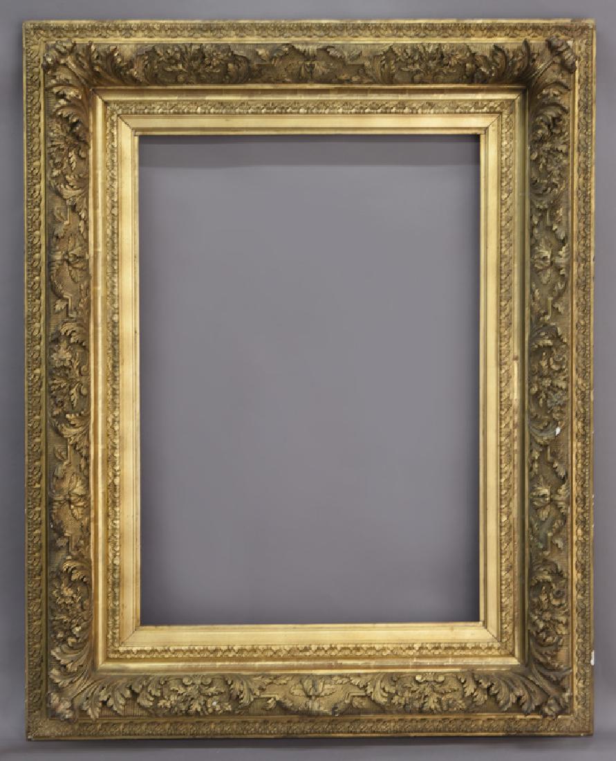 19th C. carved giltwood frame (1 of 5)