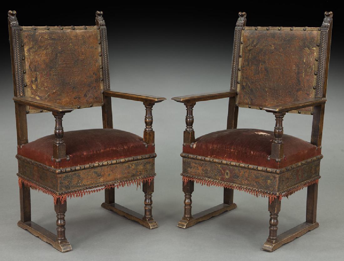 Pr. Late 19th C. Italian armchairs from the Grand (1 of 9)