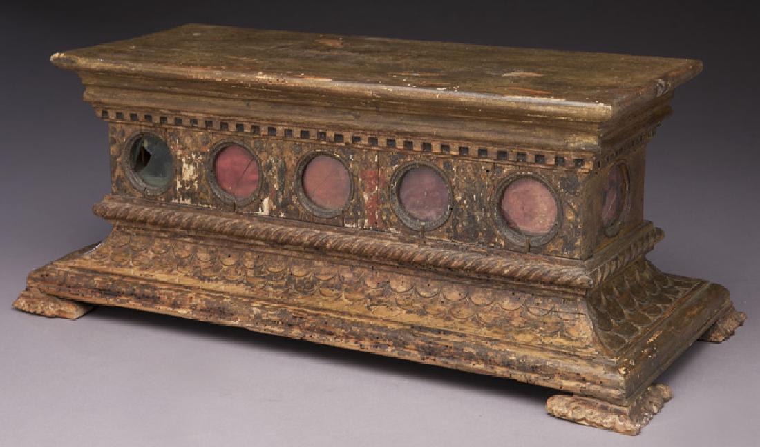 17th C. Italian reliquary stand (1 of 6)