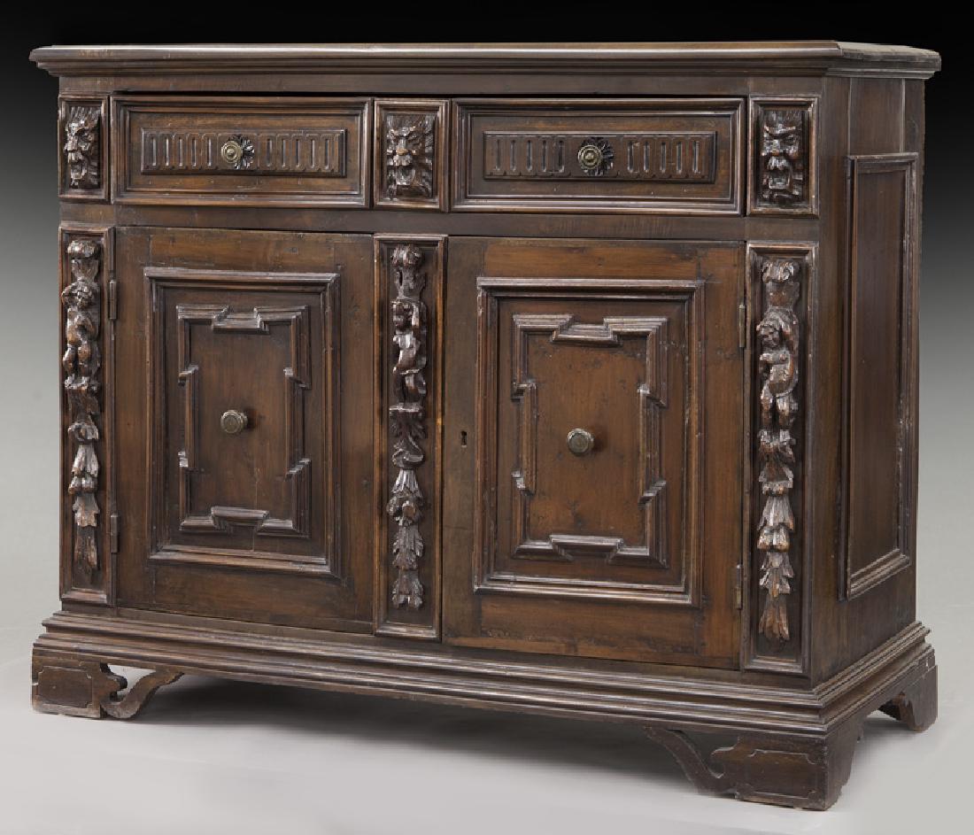 18th C. Italian cabinet, (1 of 9)