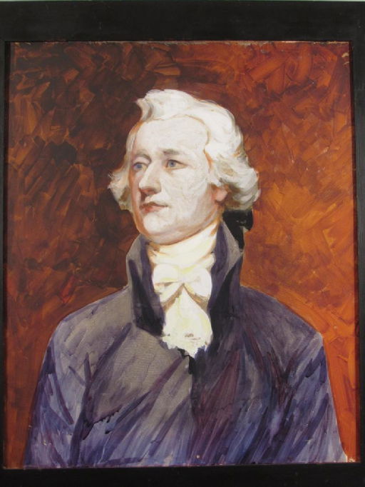 Unsigned Alexander Hamilton Contemporary Portrait Jun 02 2019