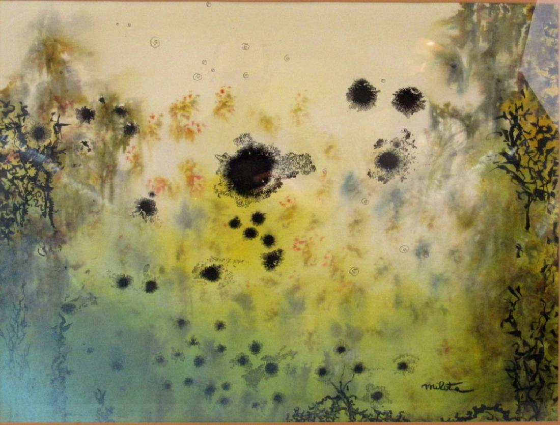 Eugene Milota (Belgian 1921-2003) Water Color (1 of 11)