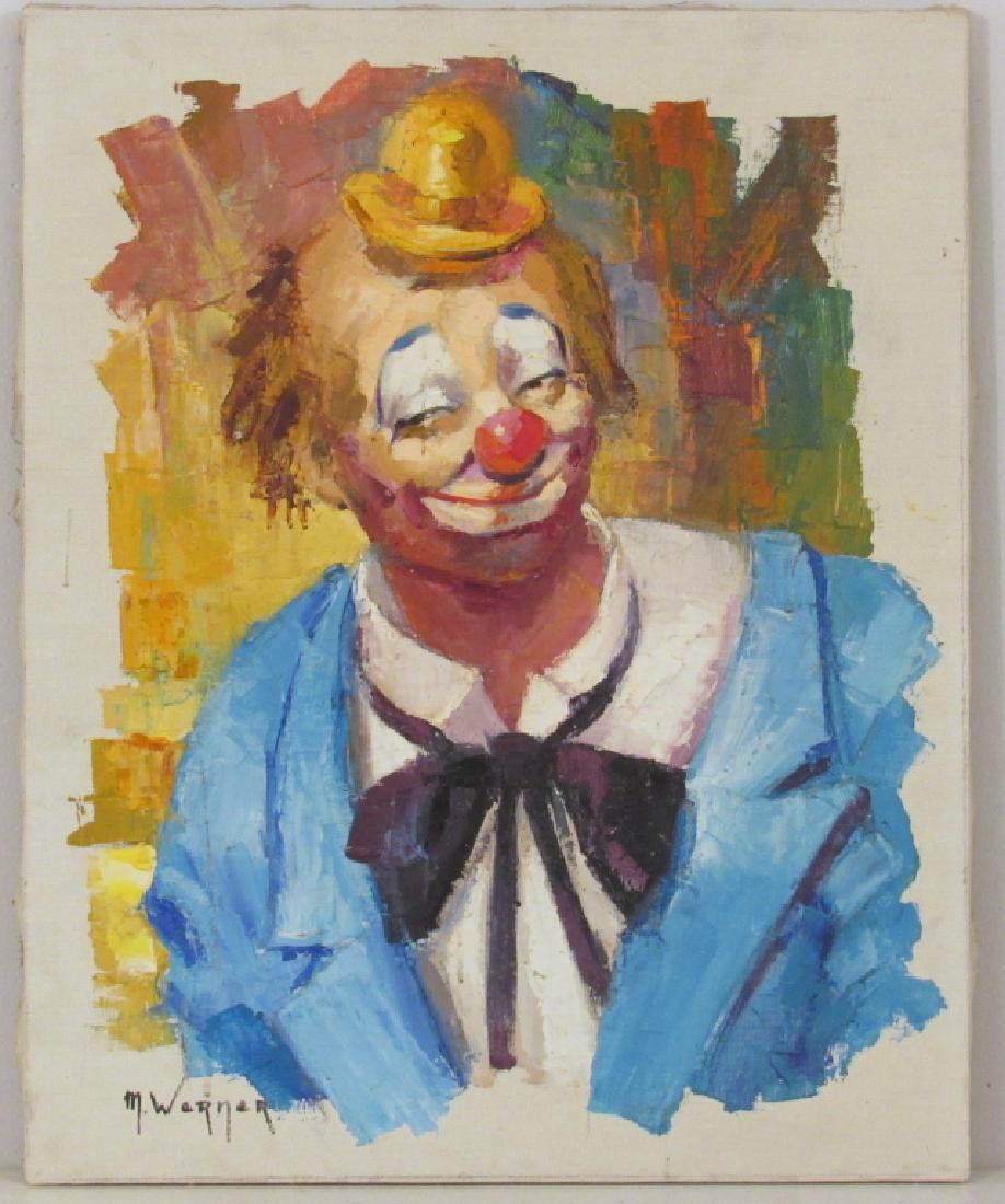 Signed M. Werner - Oil on Canvas (1 of 6)