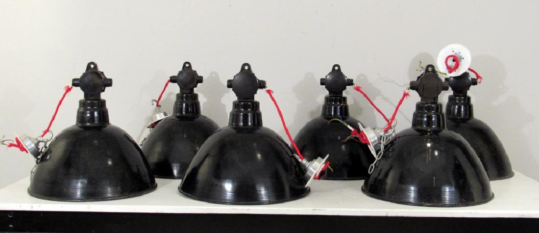 6 Industrial Hanging Lamps (1 of 4)
