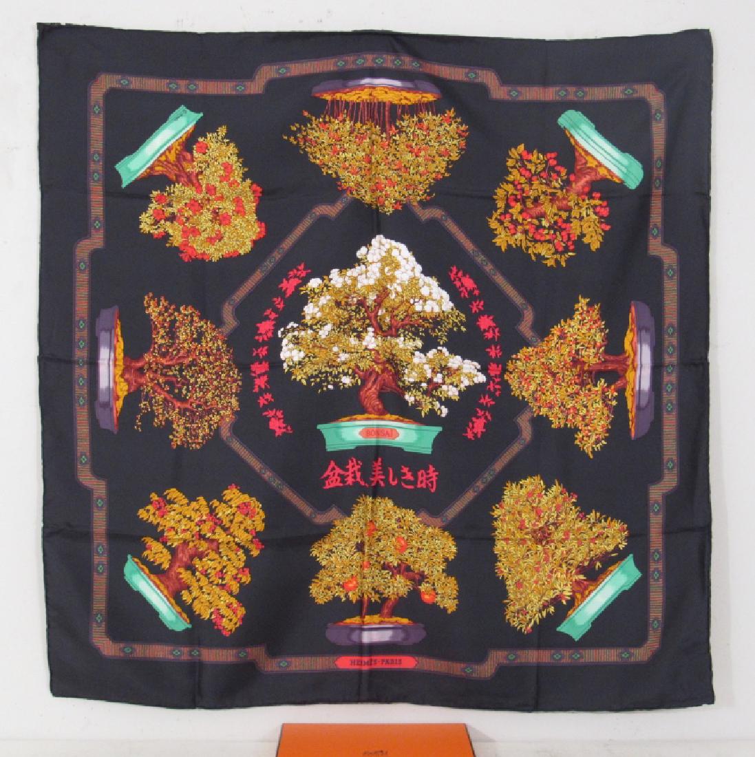 Hermes Paris - Silk Scarf "Bonsai" (1 of 6)