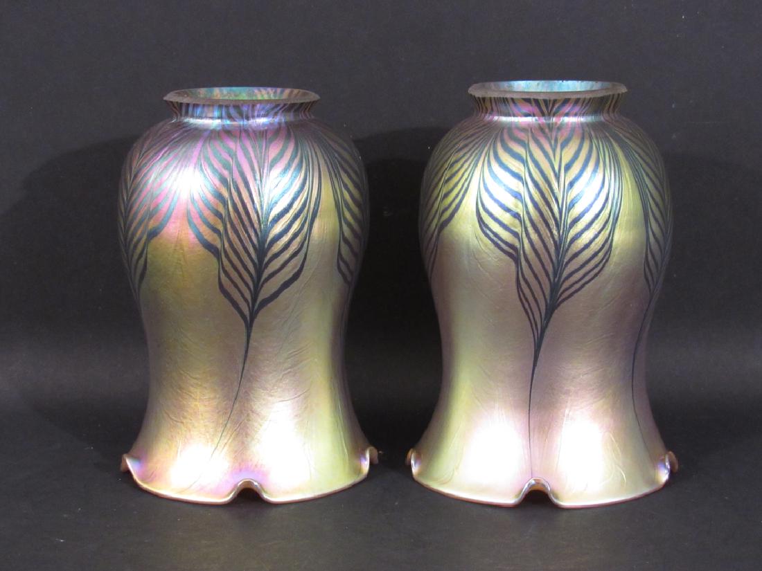 2  Lundberg Studios Art Glass Shades (1 of 4)