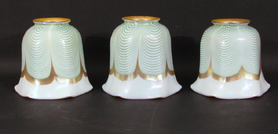 3  Attr: Steuben Art Glass Shades (1 of 4)