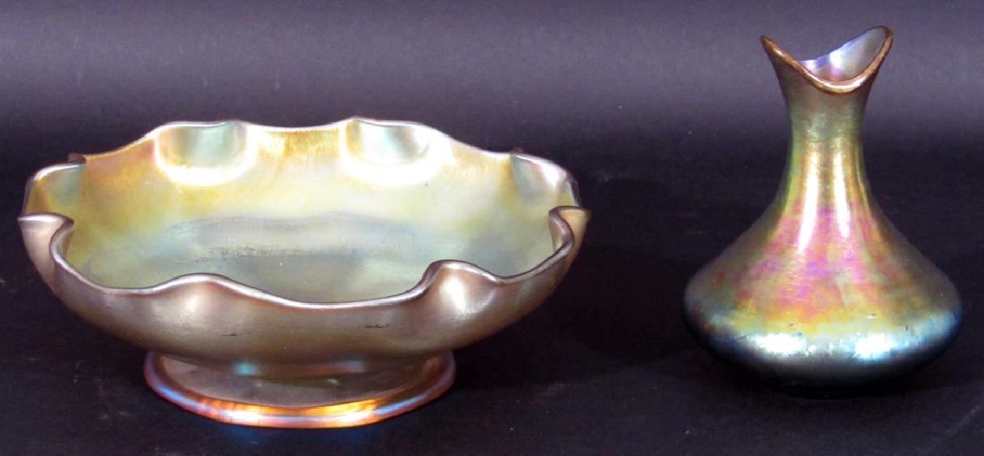 2  LCT Iridescent Art Glass Articles (1 of 7)
