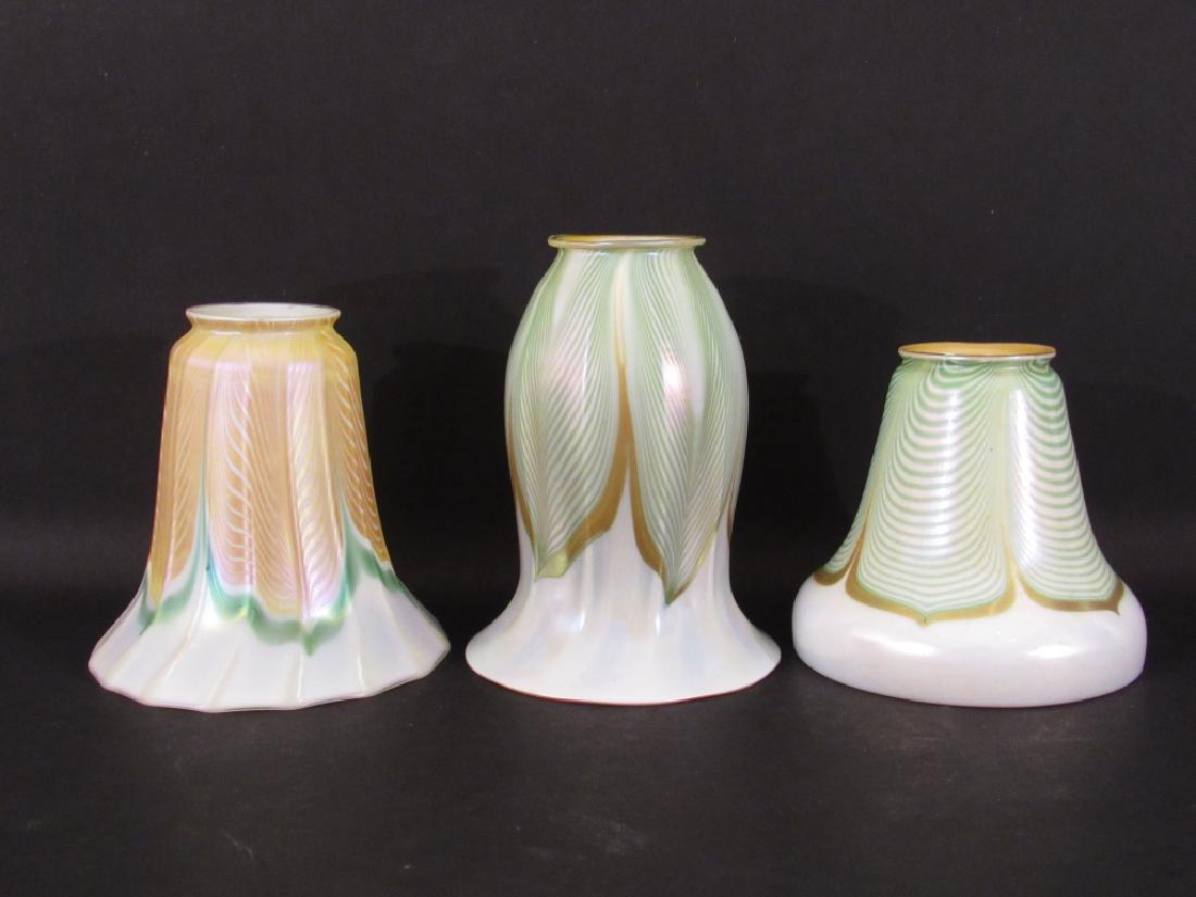 3 Attr: Steuben Art Glass Shades (1 of 6)