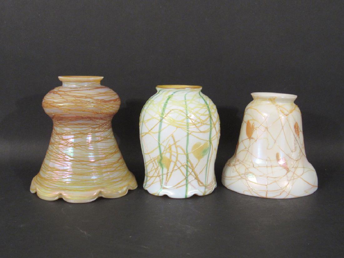 3 Art Glass Shades (1 of 6)