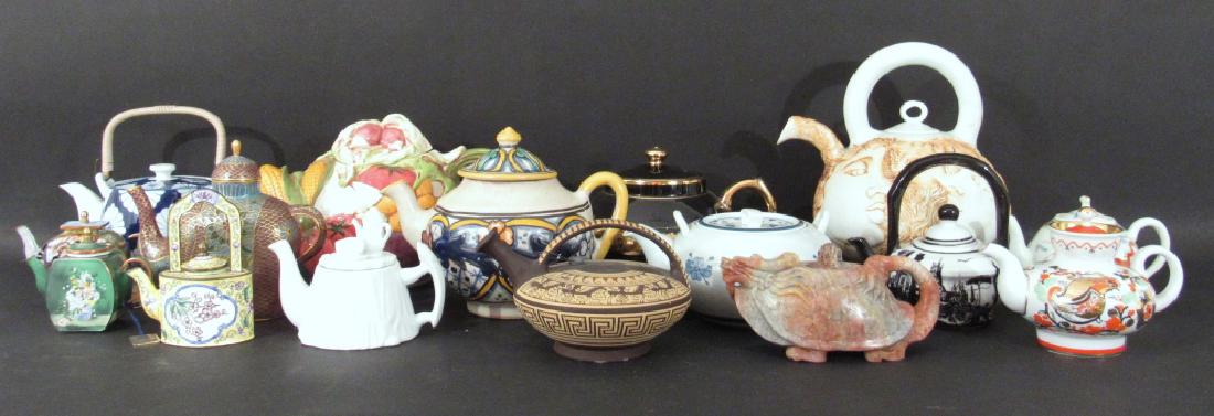 16 Assorted Collectible Tea Pots (1 of 10)