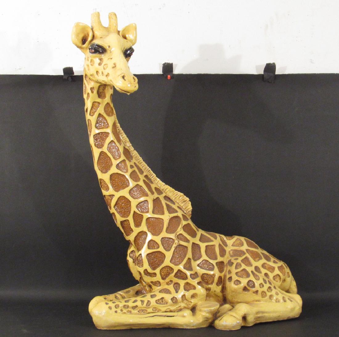 Whimsical Composition Seated Giraffe (1 of 8)