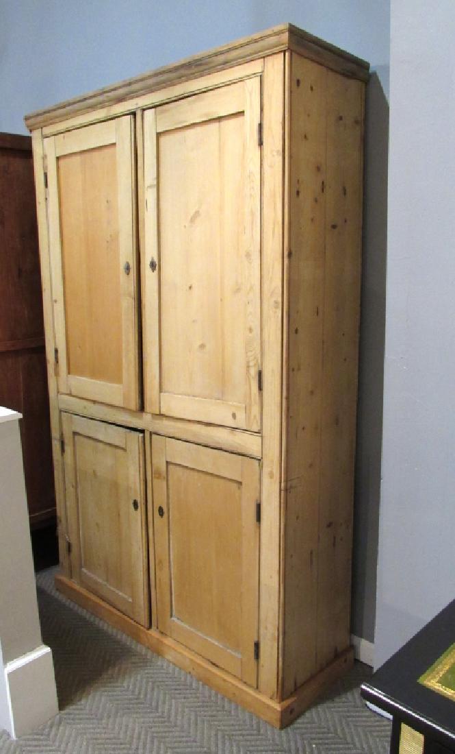 Rustic Style Tall Pine Cabinet (1 of 3)