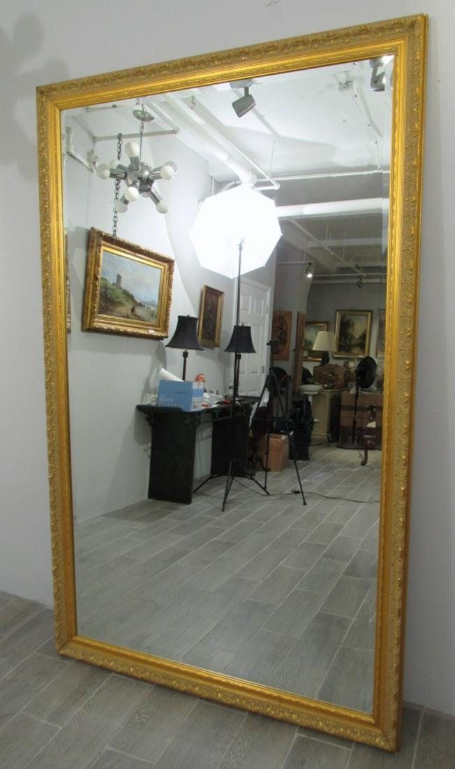 Over 6 Foot Tall Gilt Frame Mirror (1 of 5)
