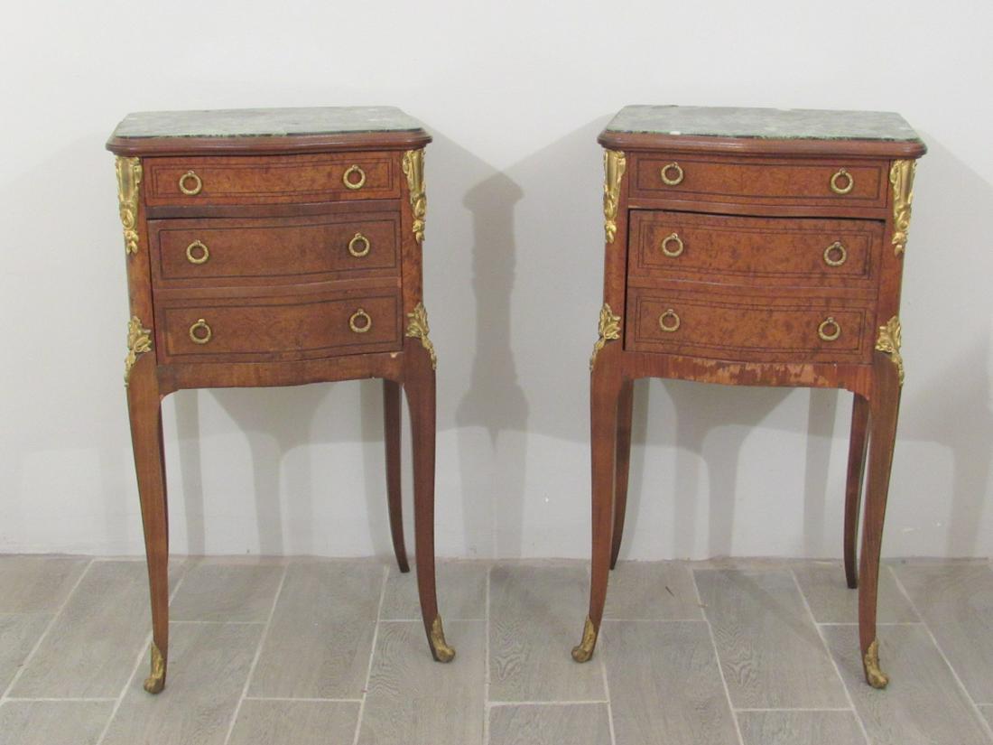 Pair French Style Humidor End Commodes (1 of 9)
